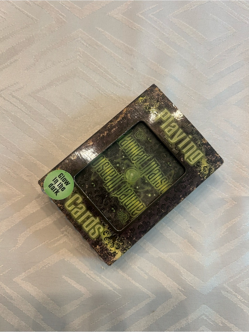 Disney Parks Haunted Mansion Glowing Card Deck